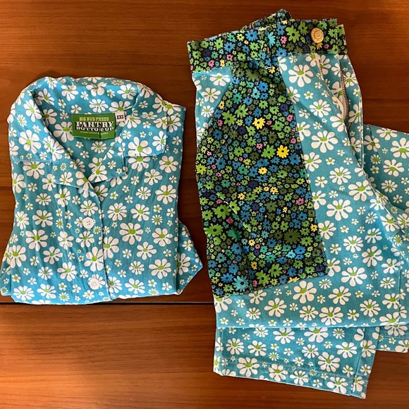 Big Bud Press Pants - Big Bud Press Mismatched Work Pants + Lazy Daisy Pantry Top